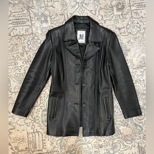 Jones New York Leather Jacket